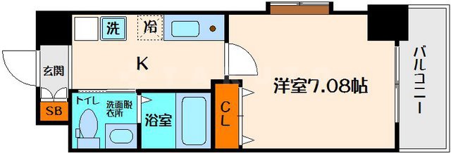 CASSIA豊中三国の間取り