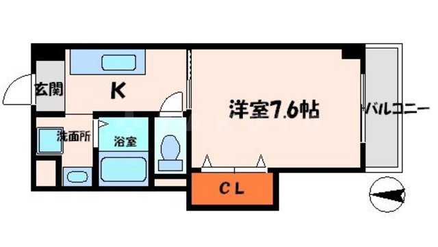 ロジュマン門真の間取り