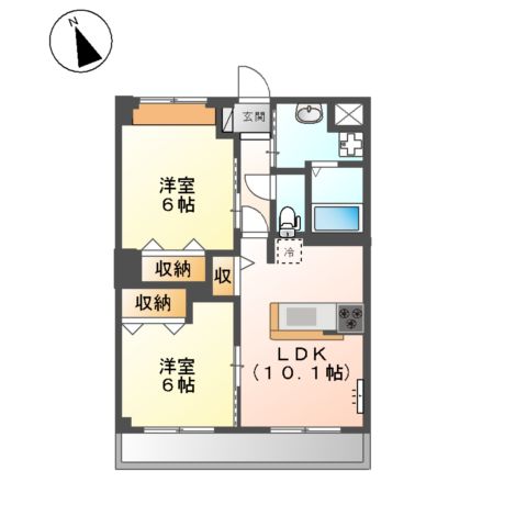 ハーモニーの間取り