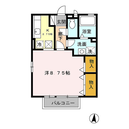 リシェスの間取り