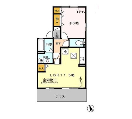 ルービーパレスの間取り