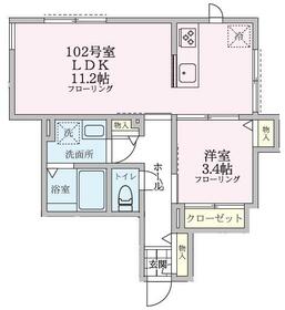 ビアンカ西麻布の間取り
