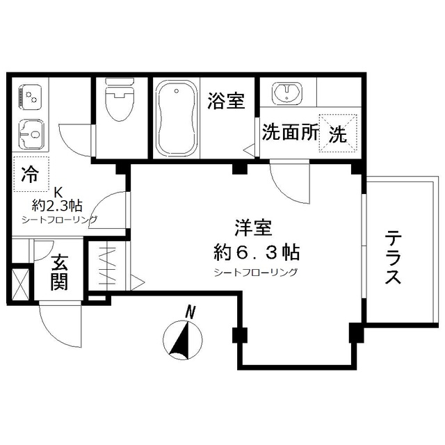 Ｌａｎａ　Ｆｒｕｓｉａの間取り