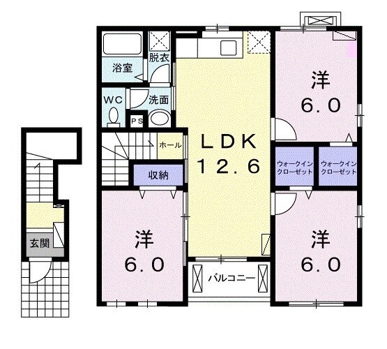 ファミーリャの間取り
