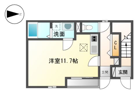 富士 View Annexの間取り