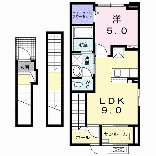アネモネの間取り