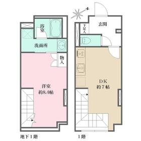 Fika大井町の間取り