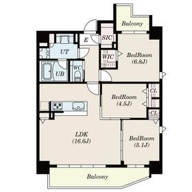 S-RESIDENCE藤崎balmの間取り