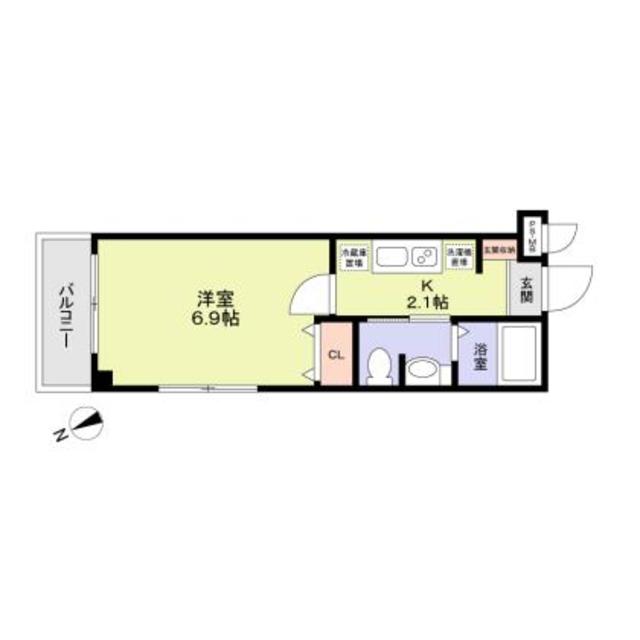 VUELIE市川の間取り