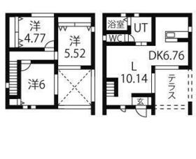 メゾトタウン大森・J号室の間取り