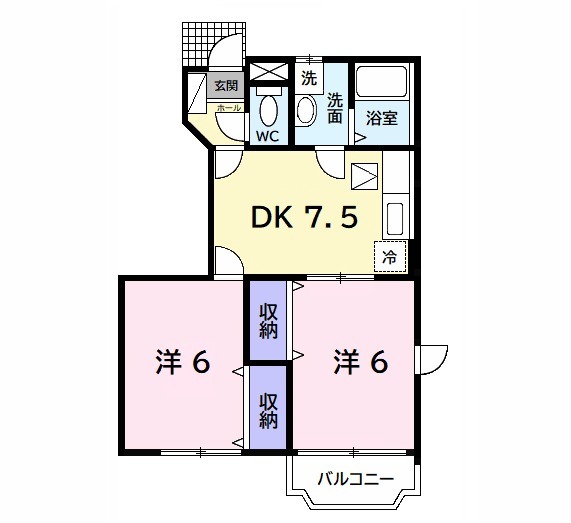 エターナルグローブBの間取り