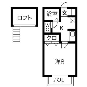柴田ハイツＢの間取り