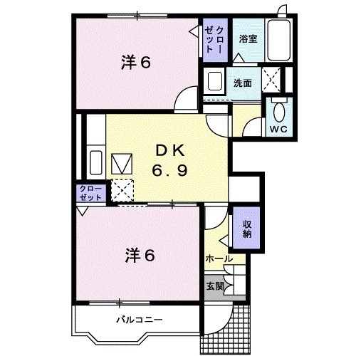 エスペランサⅡの間取り