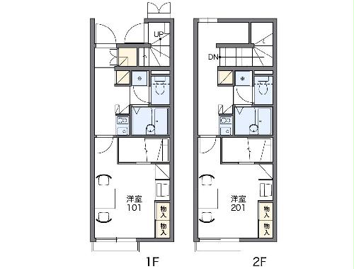 レオパレスIzumi Ⅰの間取り