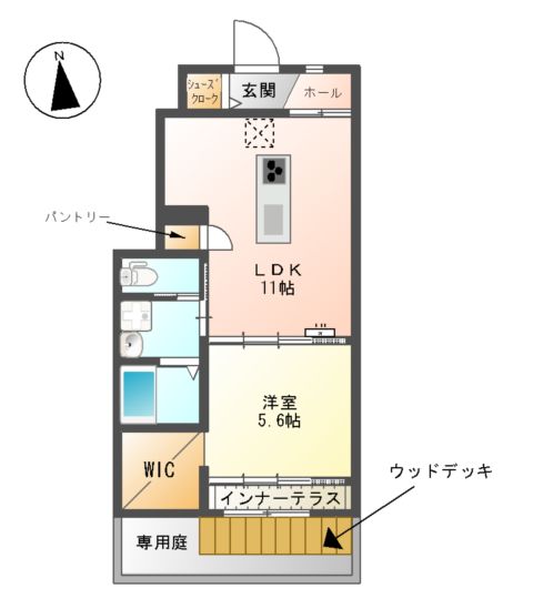 レガーレの間取り