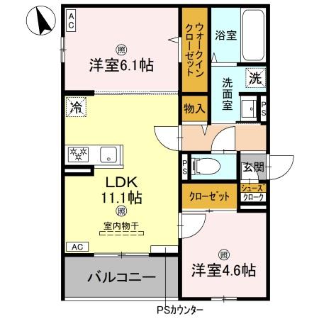 GRAMM佐野屋敷の間取り