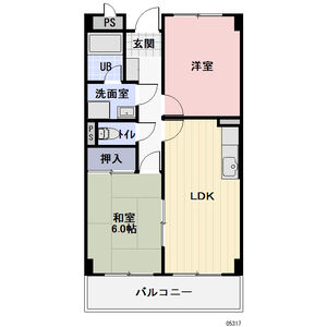 ファンタジアの間取り