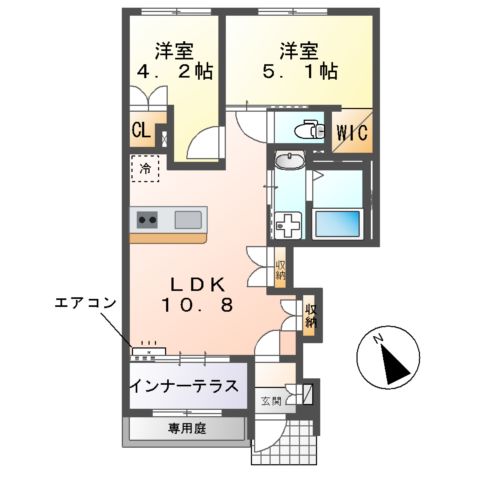 ノイエプルーシアの間取り