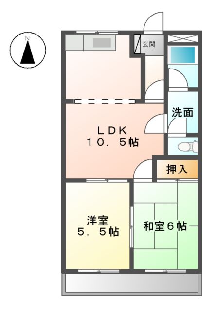 ドリームアイランドの間取り
