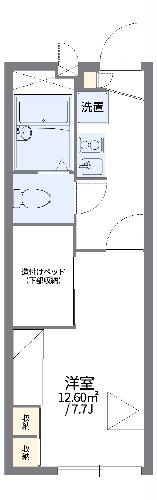 レオパレスFriendparkの間取り