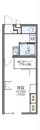 レオパレスPRIMROSE Ⅱの間取り