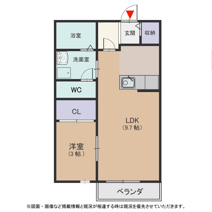 ディアコート安田の間取り