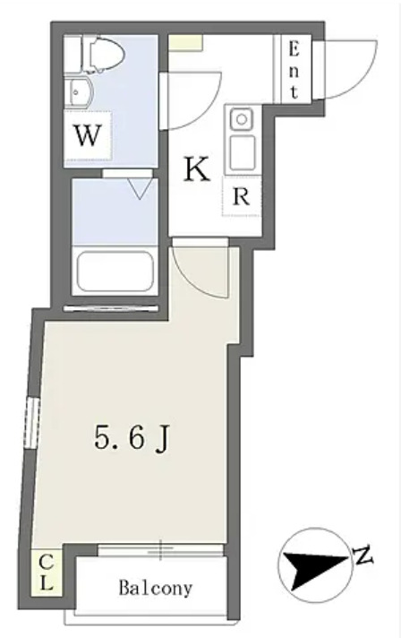 プライムレーベル追浜の間取り