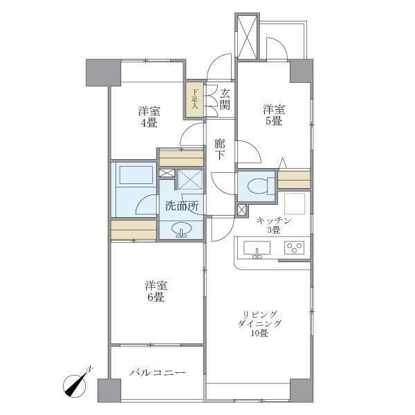 エーデルブルクの間取り