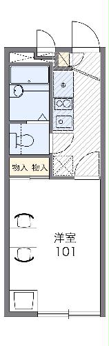 レオパレスサンファミレの間取り
