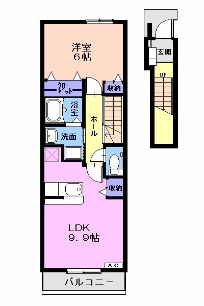 ティアモの間取り