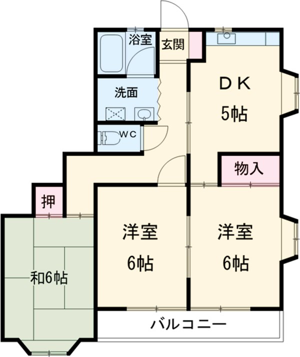 ユーハイムの間取り