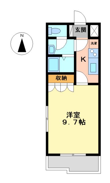 コーポサンライズの間取り
