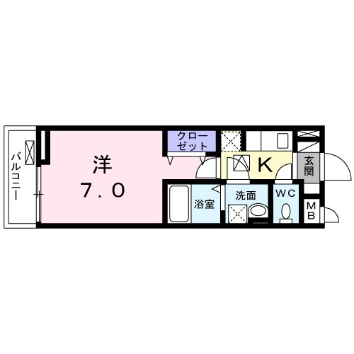 ソーレ・ピアッツアの間取り