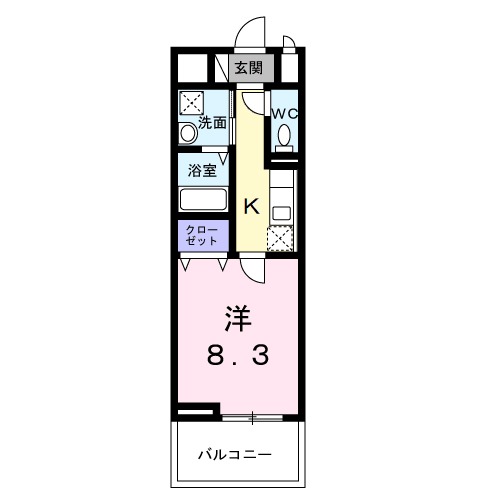 ザ・レジデンス水戸桜川の間取り