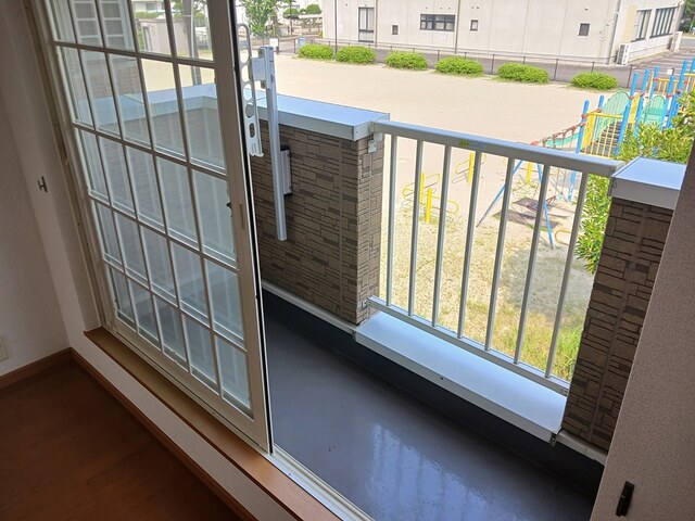 12/22 バルコニー