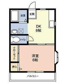セキアパートの間取り