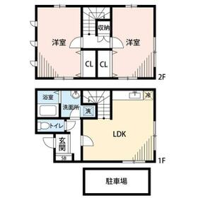 陽だまりの詩　Ｓ－１・1号室の間取り