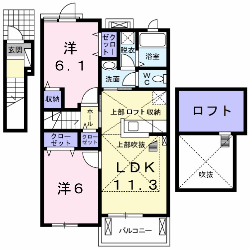 コッティⅠの間取り