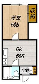 ハイツさざなみの間取り