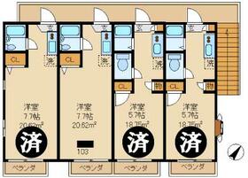 メゾンAの間取り
