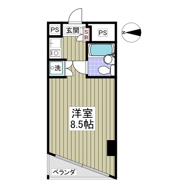 シーサイドコート金沢八景の間取り