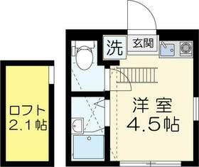 マーベラス国分寺東恋ヶ窪Ⅱの間取り