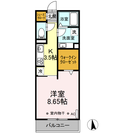 プロスパーⅡの間取り