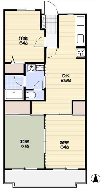 コート浦和の間取り