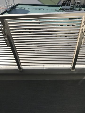 12/22 バルコニー