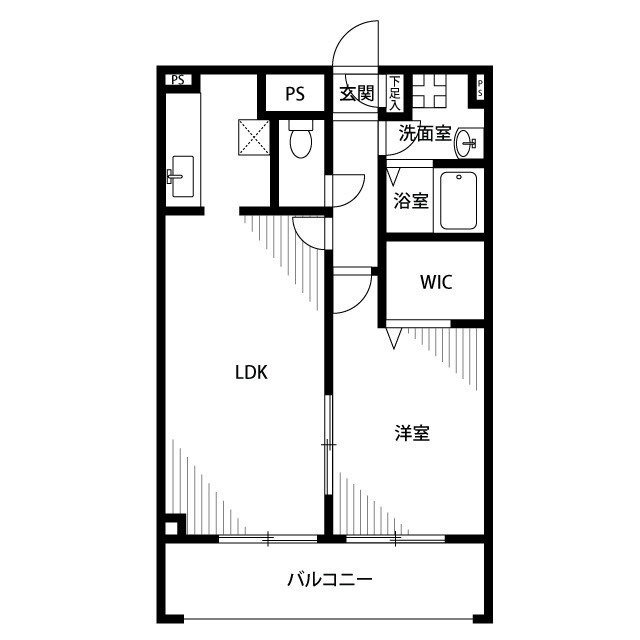 プルミエール YAHAGIの間取り
