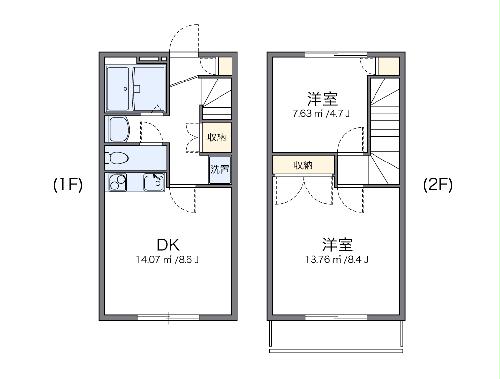レオパレスセゴビアの間取り