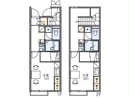 レオパレスファーストの間取り