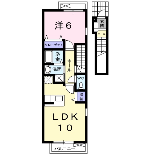 フランソレイユの間取り