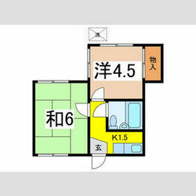 寺尾アイランドの間取り